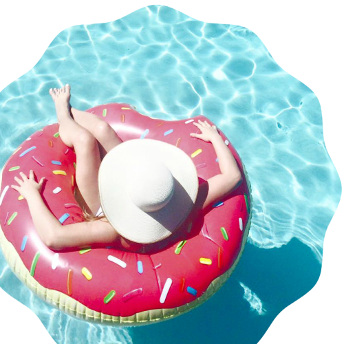 donut pool float