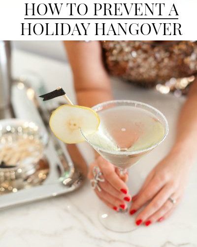 how to prevent a hangover