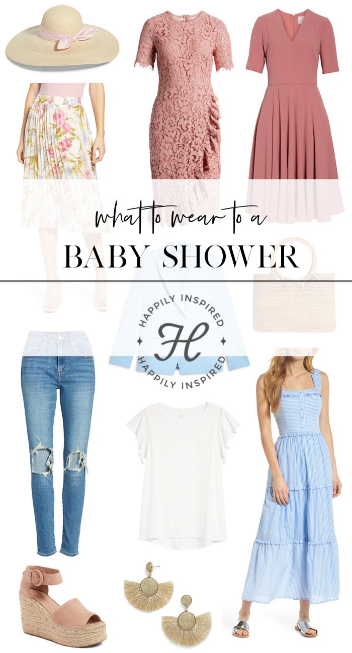 what to wear to a baby shower 