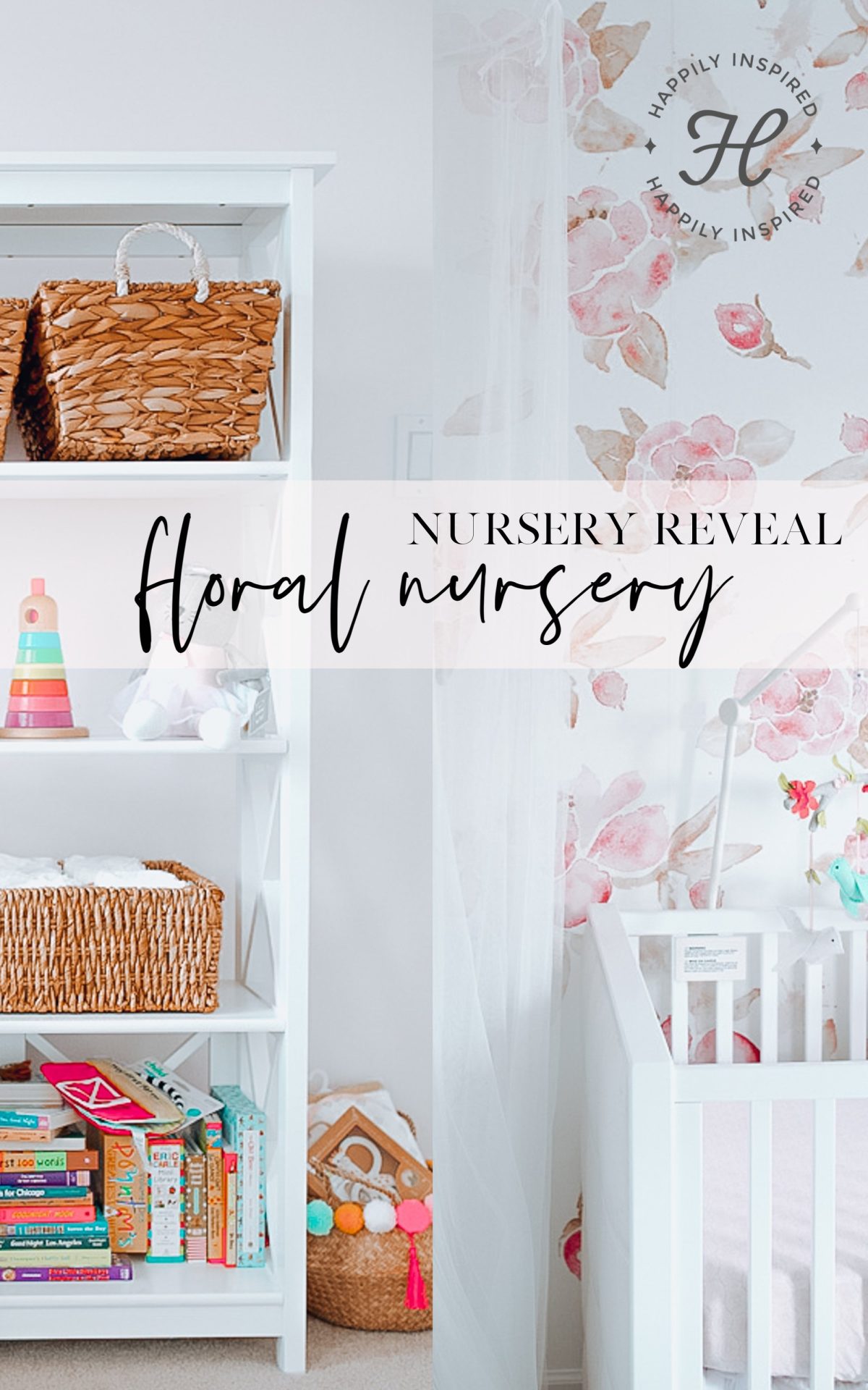 floral wallpaper nursery 