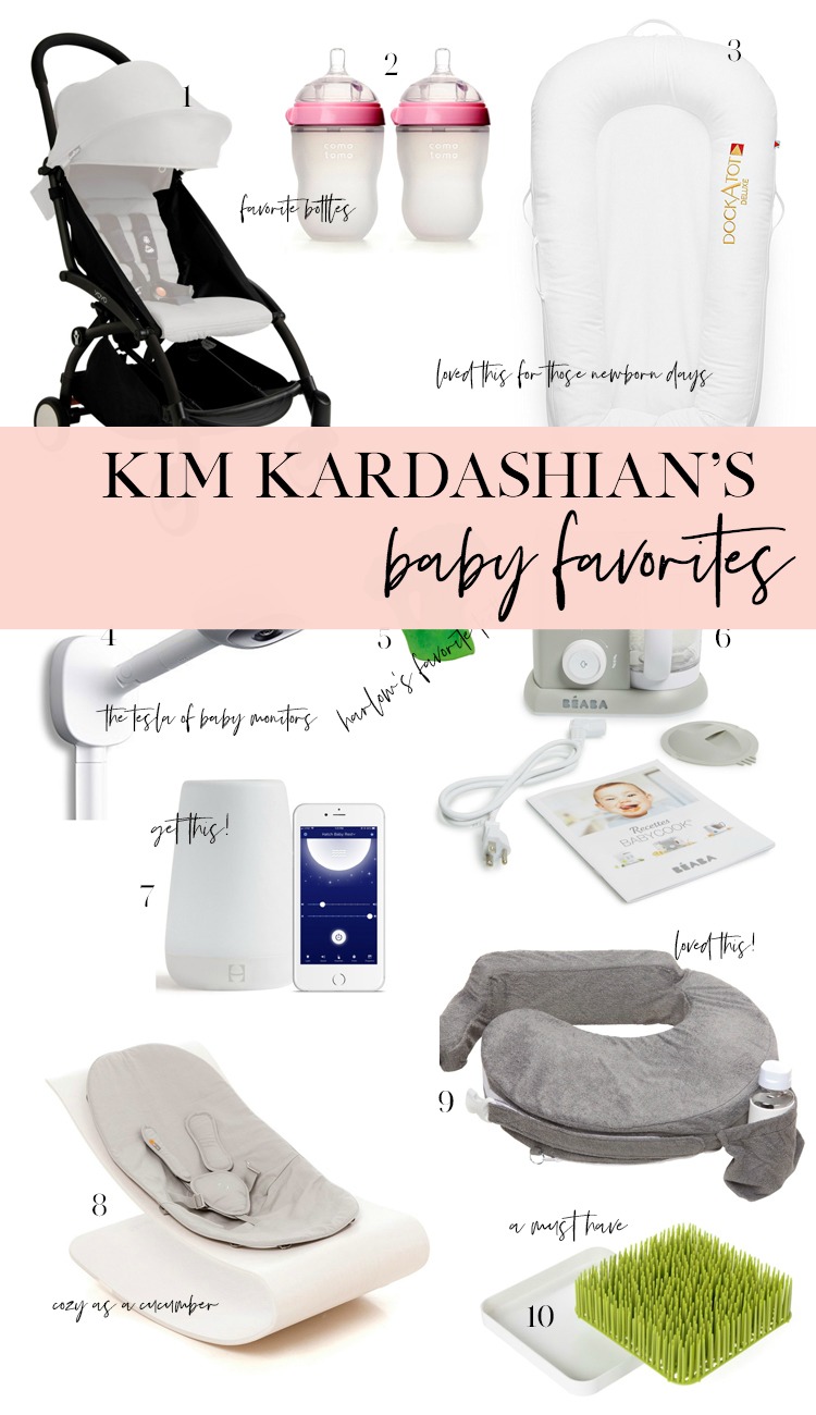 kim kardashian baby gear