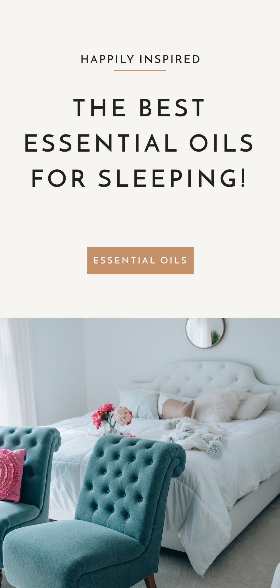 Are you looking for the best essential oils for sleep? In this post, I share my favorite essential oils for a good night's sleep! 