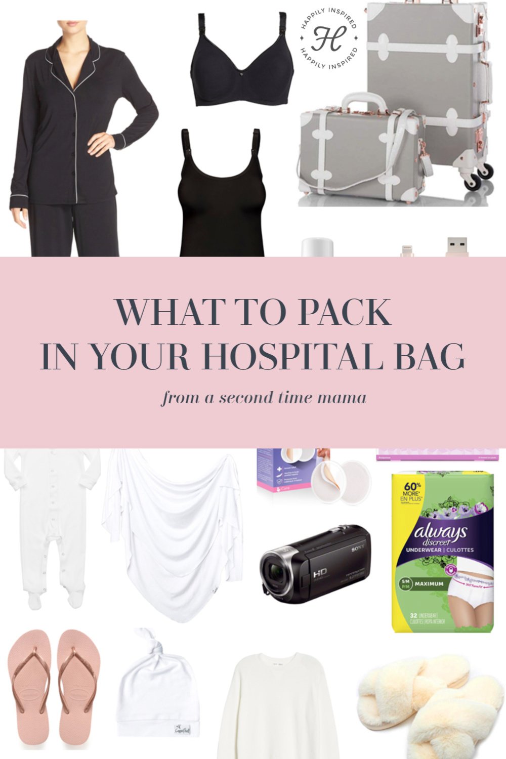 WHAT'S IN MY HOSPITAL BAG - Sweats + The City