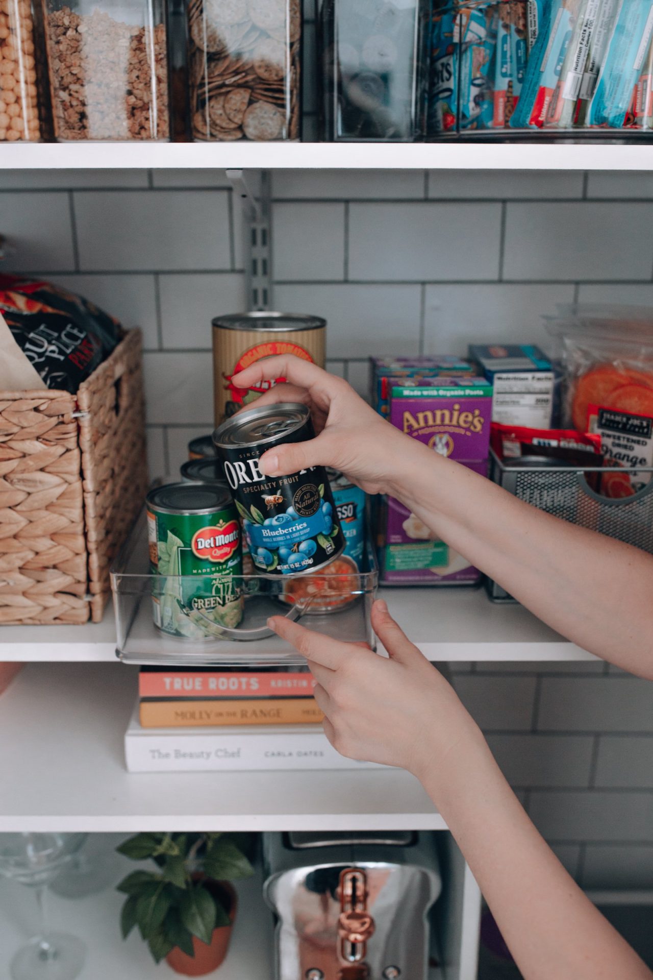 small pantry organization