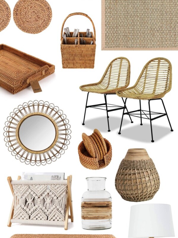 rattan decor, amazon rattan decor, best of amazon prime