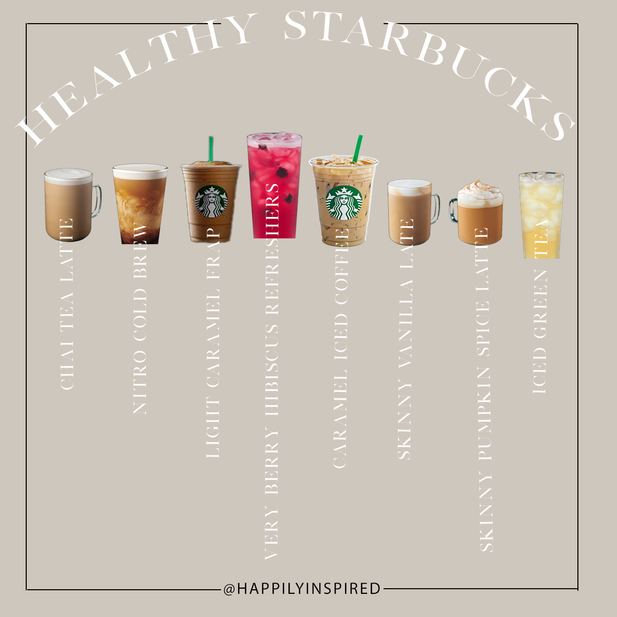 healthy starbucks drinks