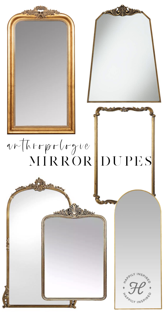 anthropologie mirror dupe