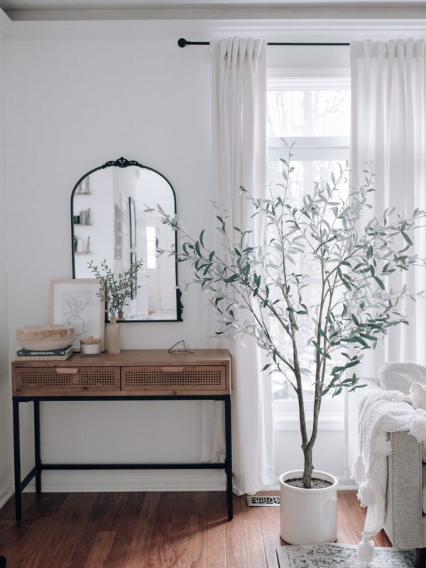 faux olive tree