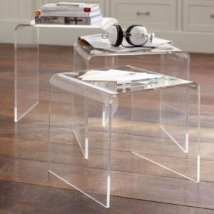 acrylic coffee table