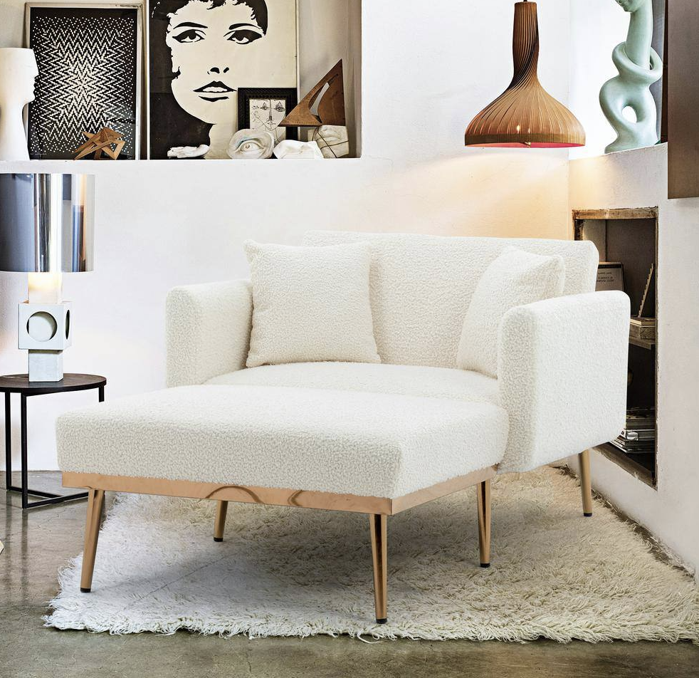 sherpa accent chair