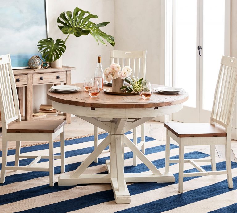 24 Top Extendable Dining Tables That Will Create More Seating - Happily ...