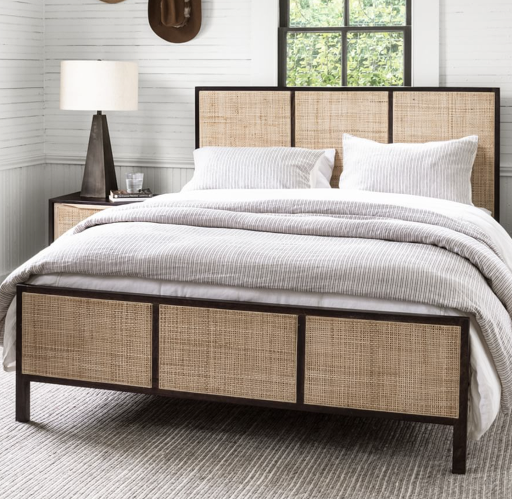 Square Rattan Headboard 15 Best Rattan Headboards that are Stunning (2023) - Happily Inspired