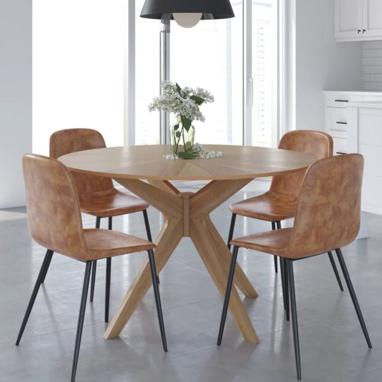 23 Oval Dining Tables For Every Design Style Happily Inspired