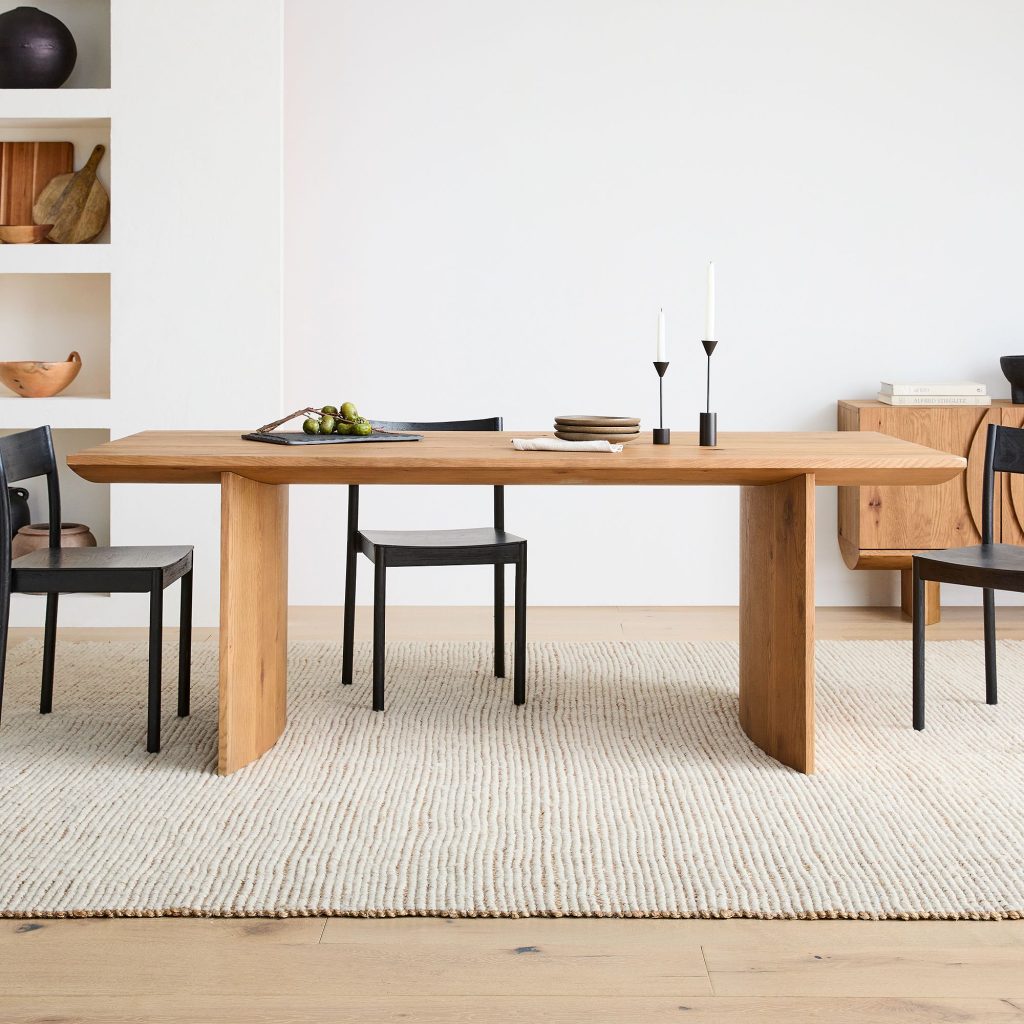 17 Mid Century Modern Dining Tables that are Timeless - Happily Inspired