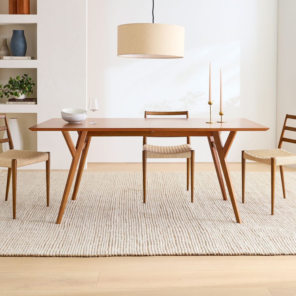 17 Mid Century Modern Dining Tables that are Timeless Happily Inspired