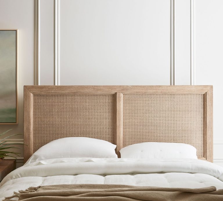 Square Rattan Headboard 15 Best Rattan Headboards that are Stunning (2023) - Happily Inspired