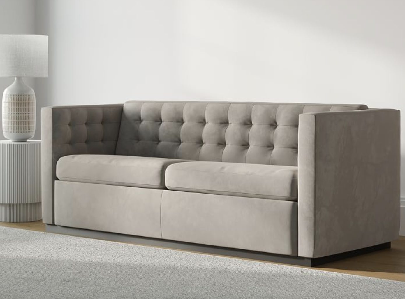 sectional. couch with pull out bed