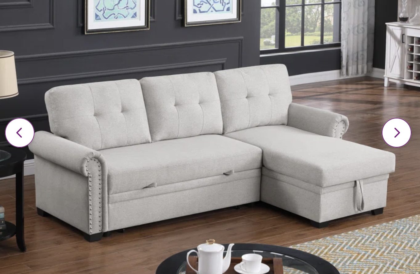 sectional couch with pull out bed
