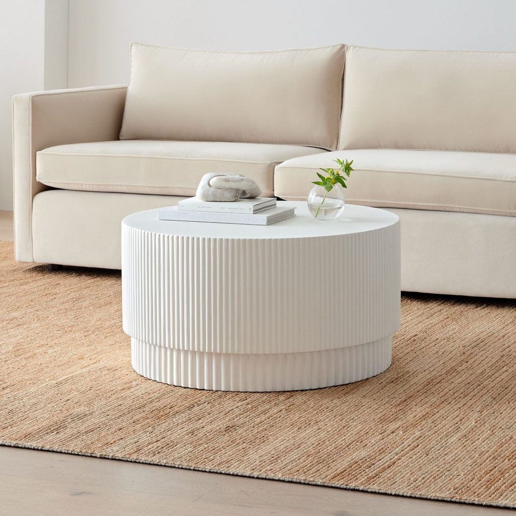 27 Best Round Coffee Tables Including the One We Chose (2023) Happily Inspired
