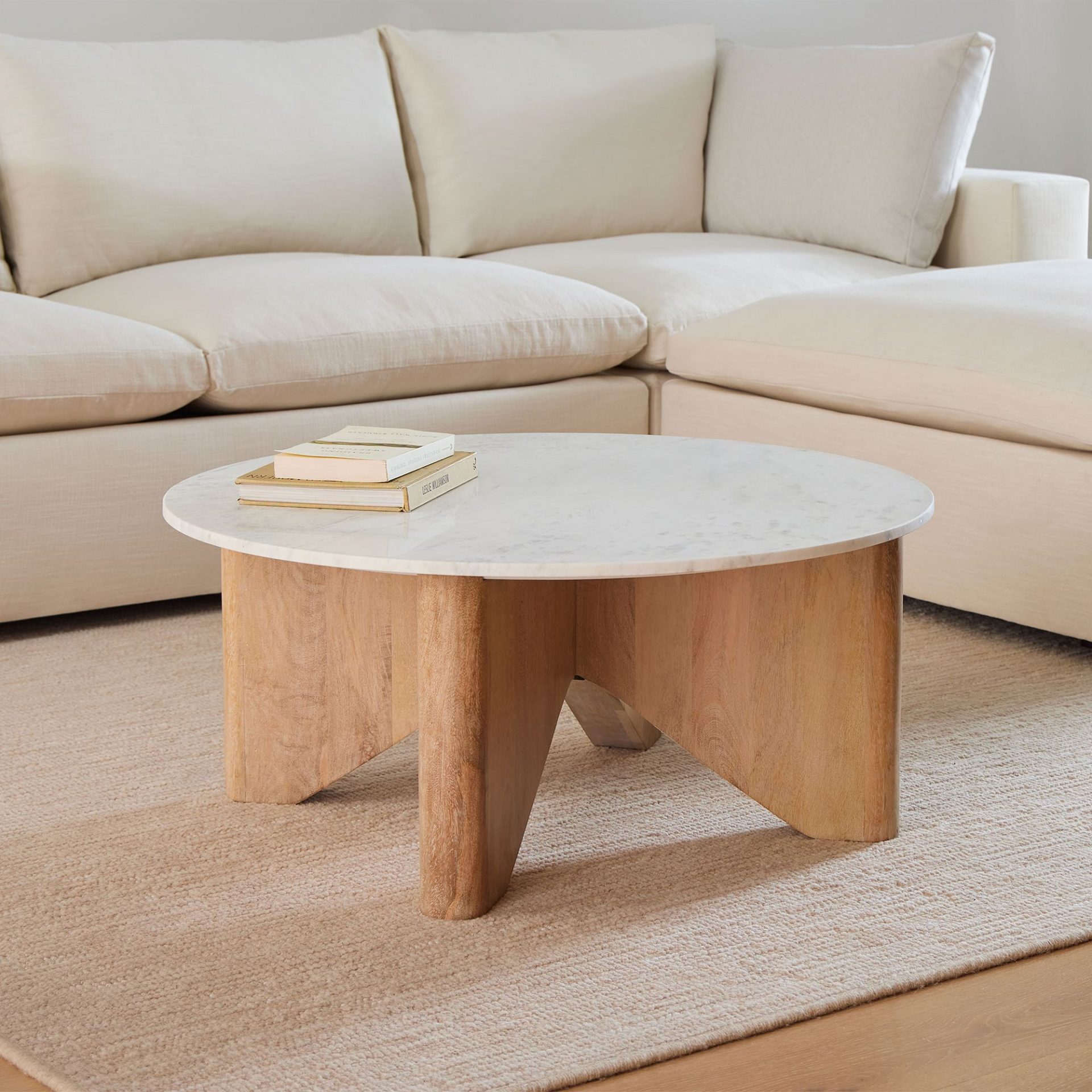 round coffee table