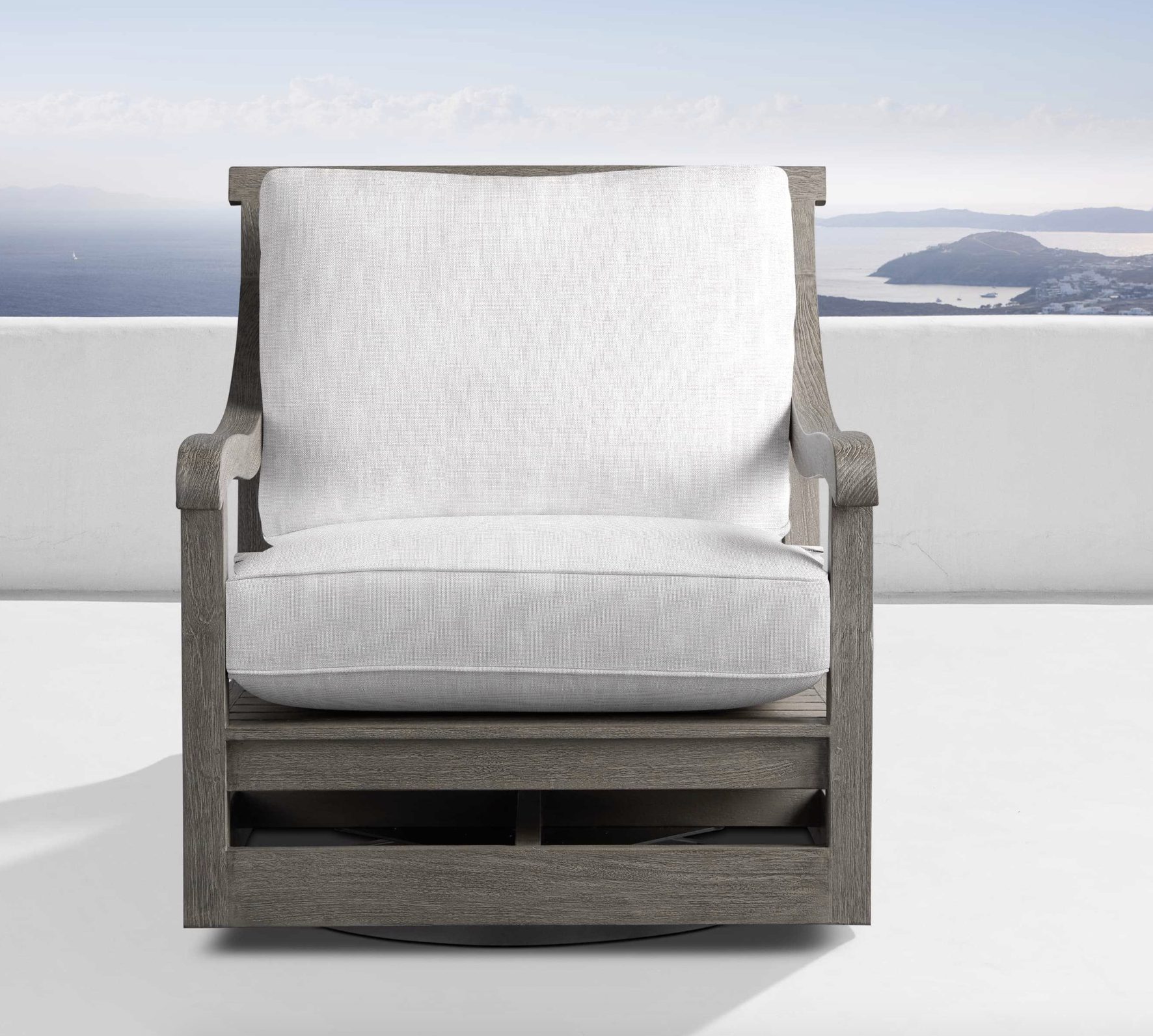 outdoor swivel chair