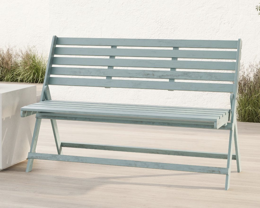 outdoor bench