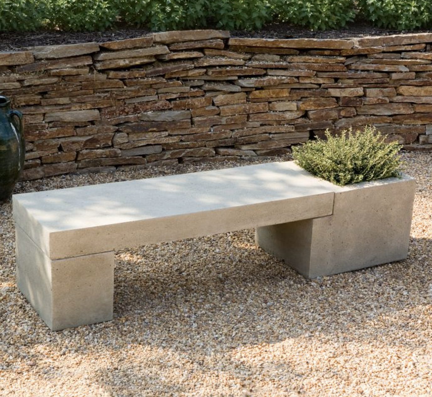 outdoor bench