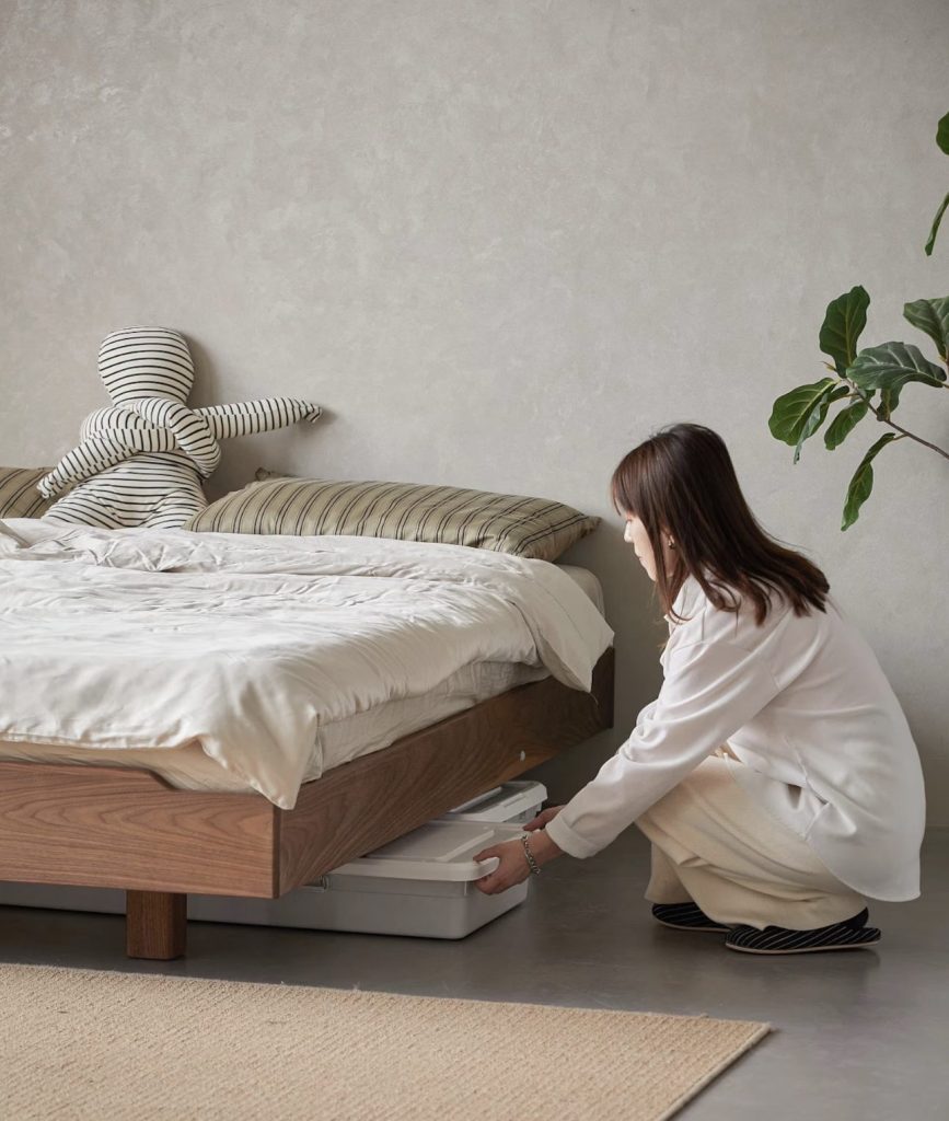 floating bed frame