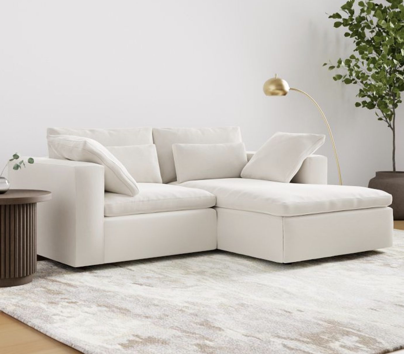 small living room sectional