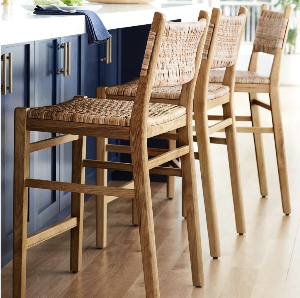 rattan bar stools