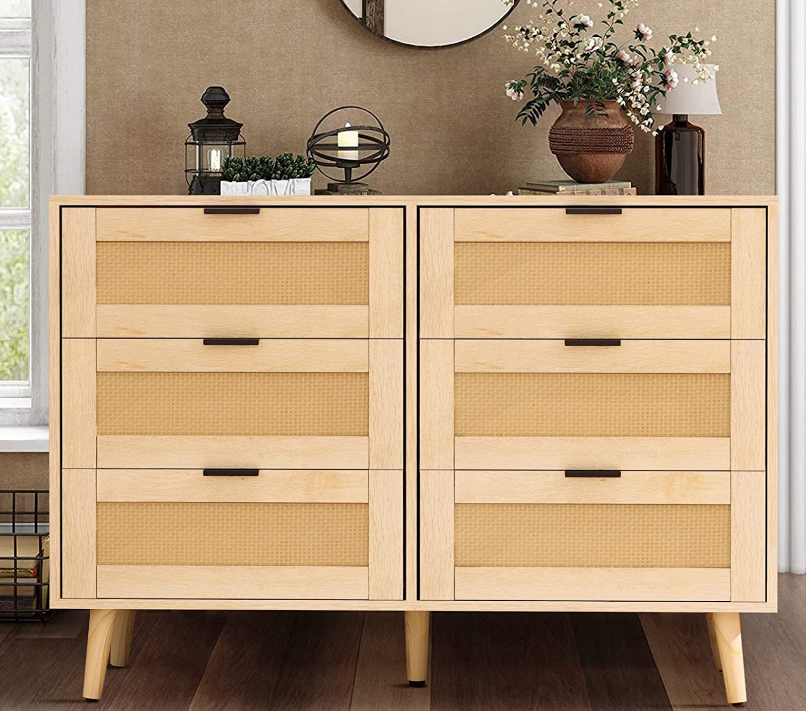 The Best Rattan Dressers For Your Home - Happily Inspired