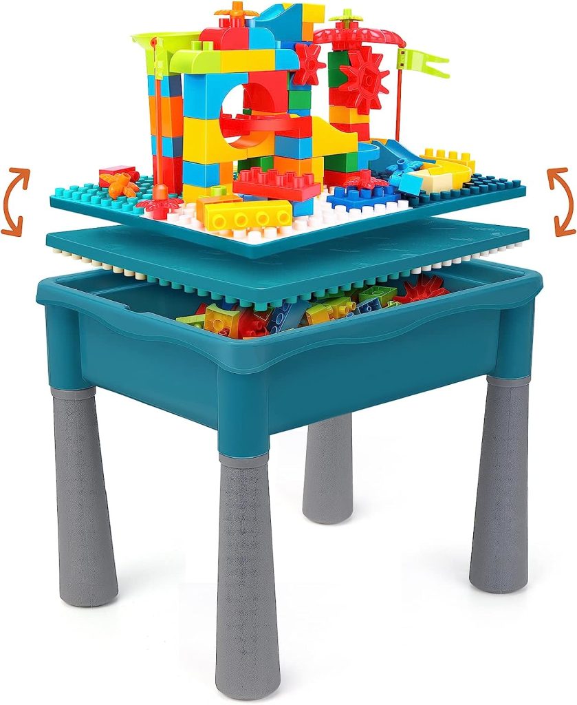 lego table with storage