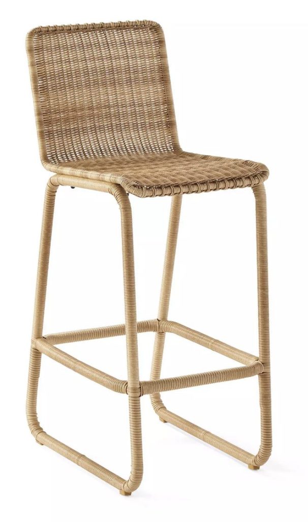 rattan bar stools with backs