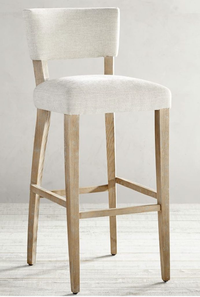 white bar stools