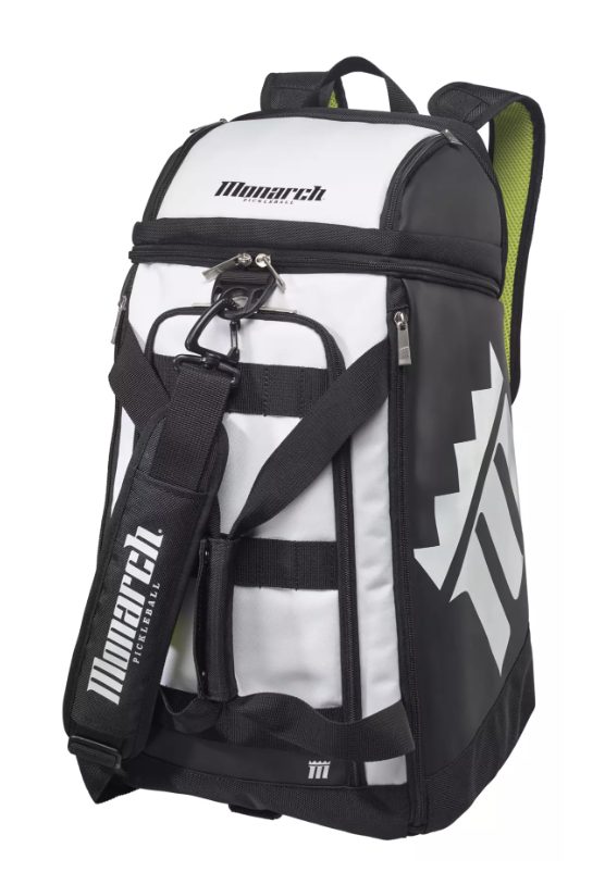 Sporty Spice Pickleball Bag - Hampton Blue/ Black/ White Web