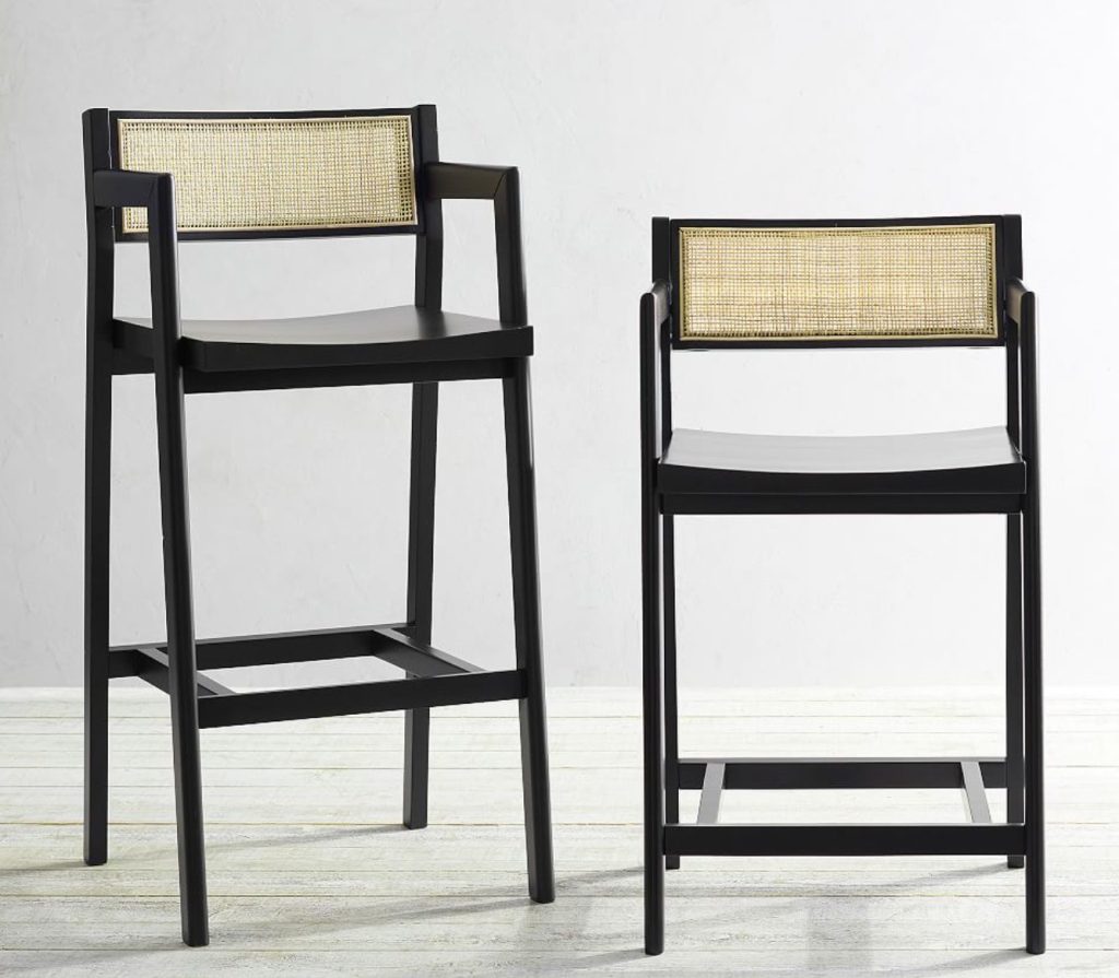 black bar stools