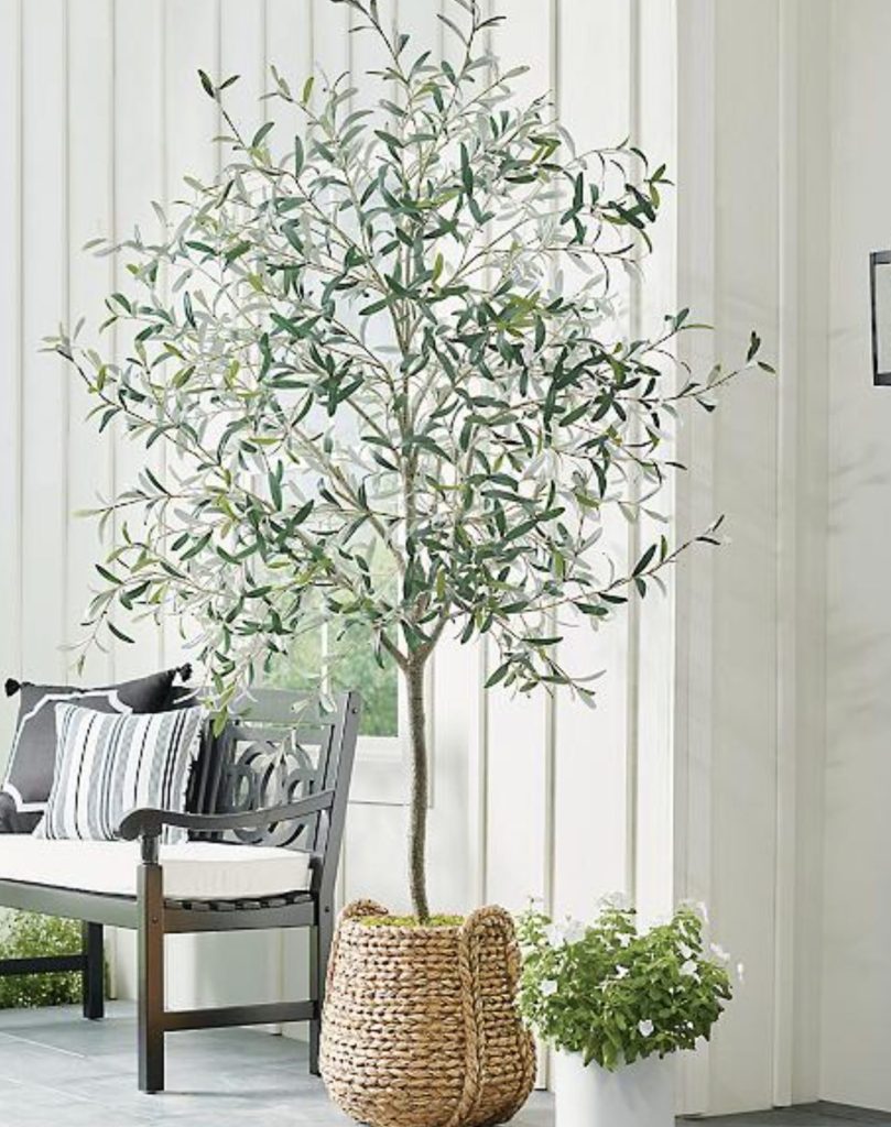 faux olive tree