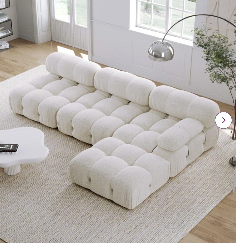 modern bubble couch