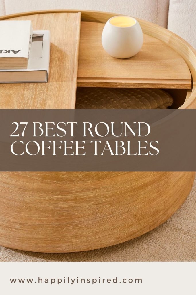 best round coffee tables